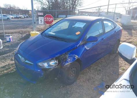 2014 Hyundai Accent Gls from USA, damaged, VIN KMHCT4AE1EU623578